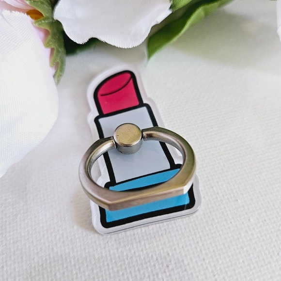 2" Cute Enamel Cellphone Mobile Ring Stands Holders with 360 Degree Ring Rotat - Picture 15 of 16